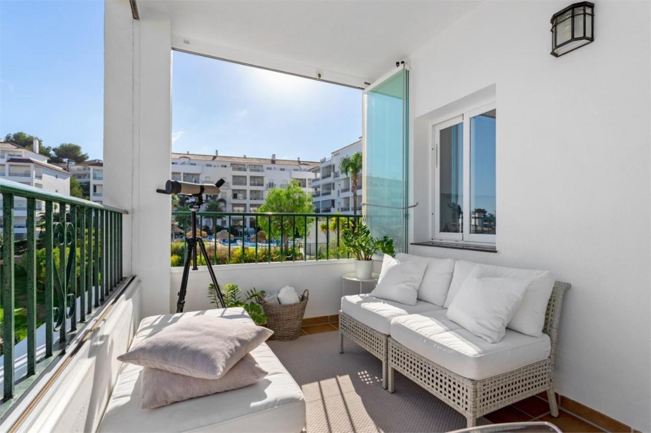 Scandinavian Style Apartment With Amazing Sea Views And South West Facing Sunny Terrace In Miraflores Walking Distance To The Beach! Málaga Kültér fotó
